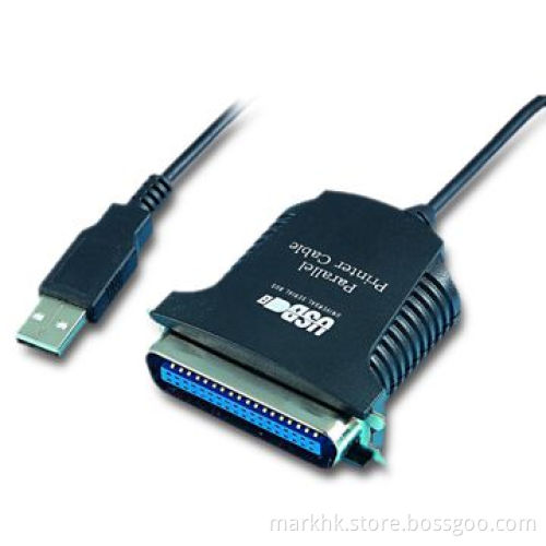 USB-1284 Parallel Printer Cable, Supports Microsoft's Windows 98, 98, 2000, Me and XP OS